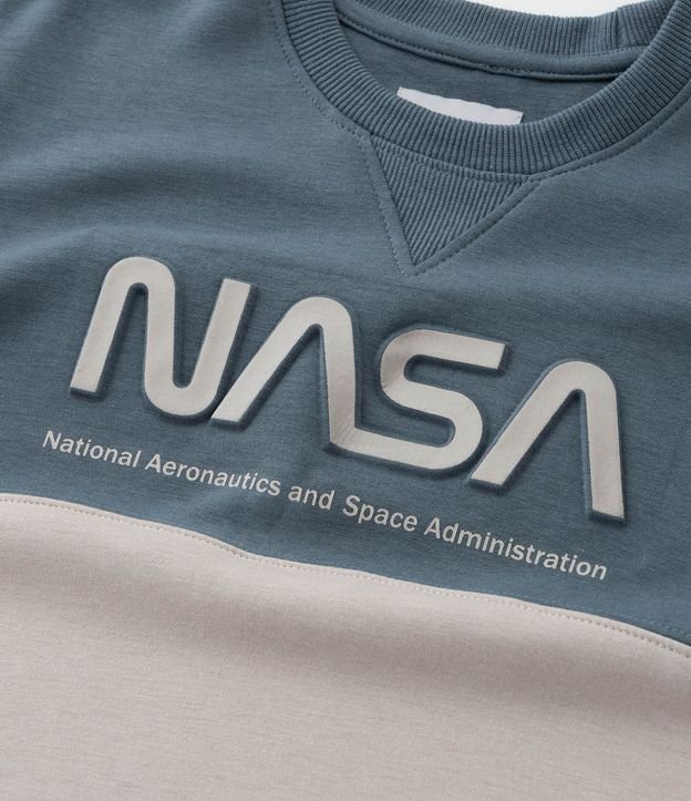 Saco Infantil con Estampa en Relieve NASA - Talle 5 a 14 años 8