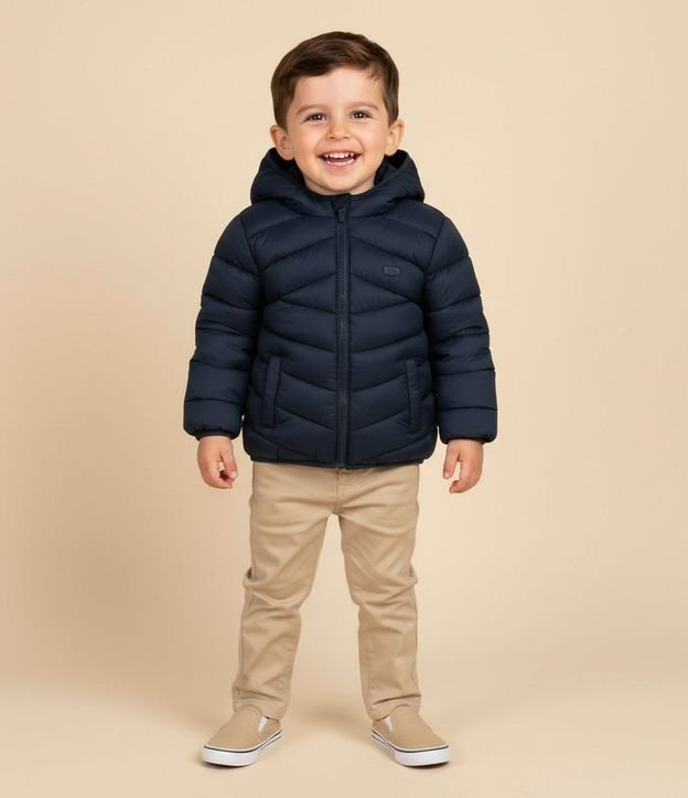 Campera Básica Infantil en Microfibra - Talle 1 a 5 años