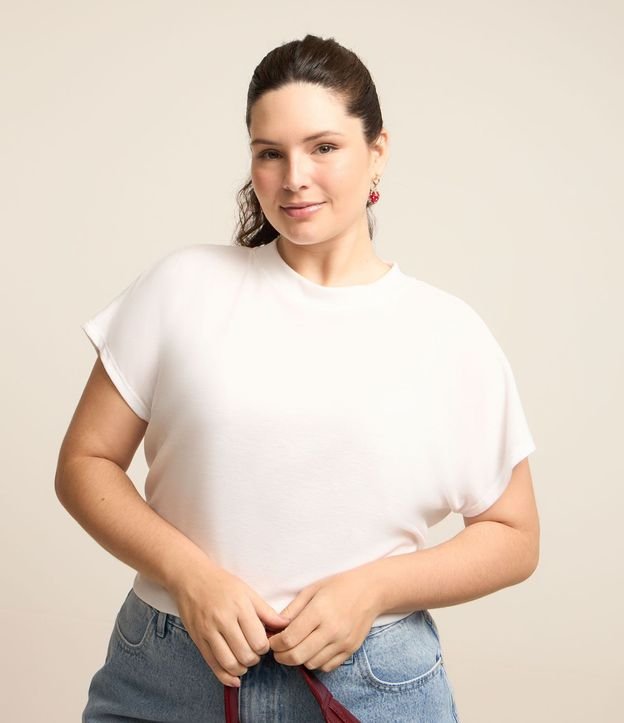 Blusa en Ribana sin Sisa Curve & Plus Size