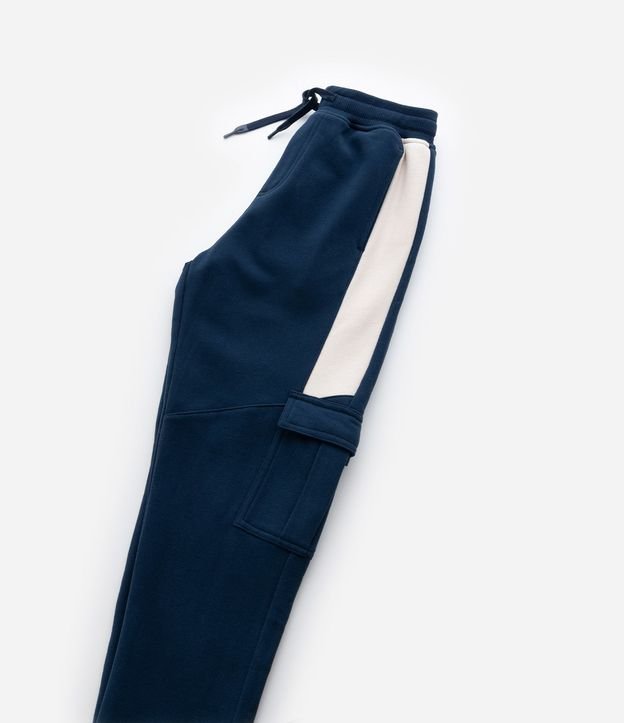 Pantalón Infantil en Algodón con Bolsillos Cargo - Talle 5 a 14 años 8