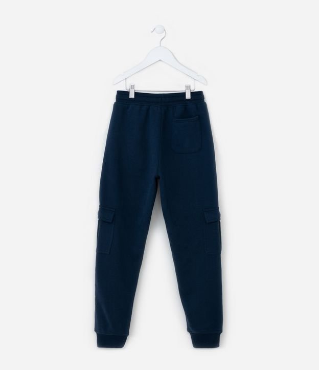 Pantalón Infantil en Algodón con Bolsillos Cargo - Talle 5 a 14 años 2