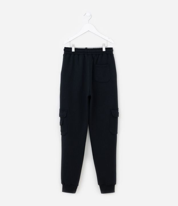 Pantalón Infantil en Algodón con Bolsillos Cargo - Talle 5 a 14 años 3