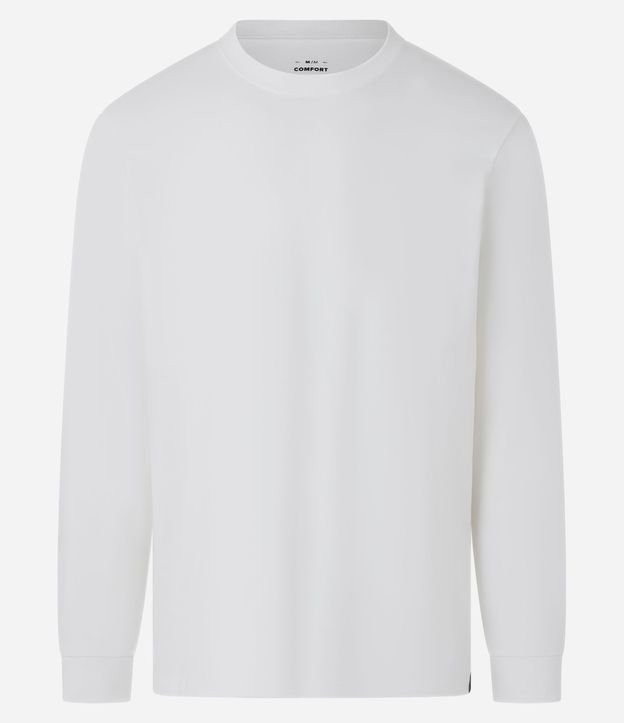 Remera Comfort en Algodón con Manga Larga 5