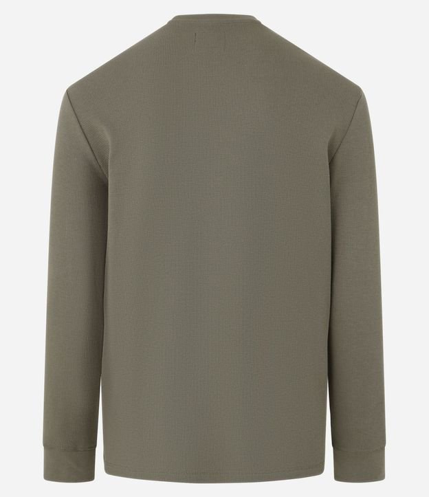 Remera Regular en Algodón con Textura 8