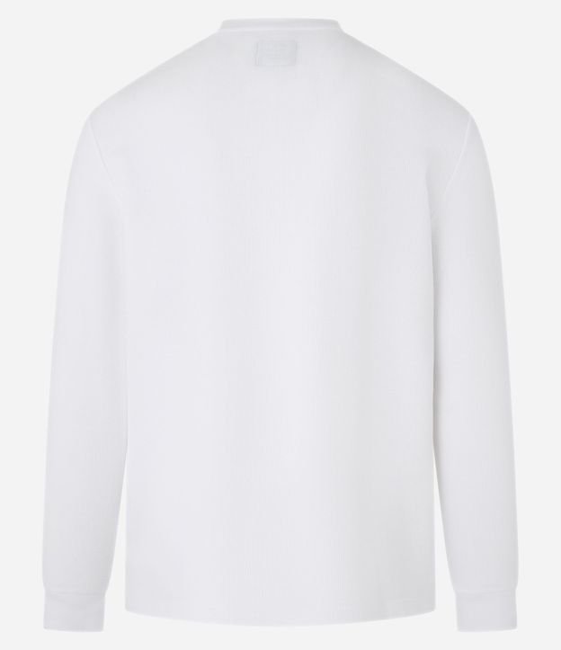 Remera Regular en Algodón con Textura 7