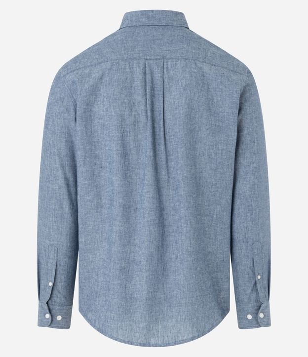 Camisa Comfort Básica en Lino 8