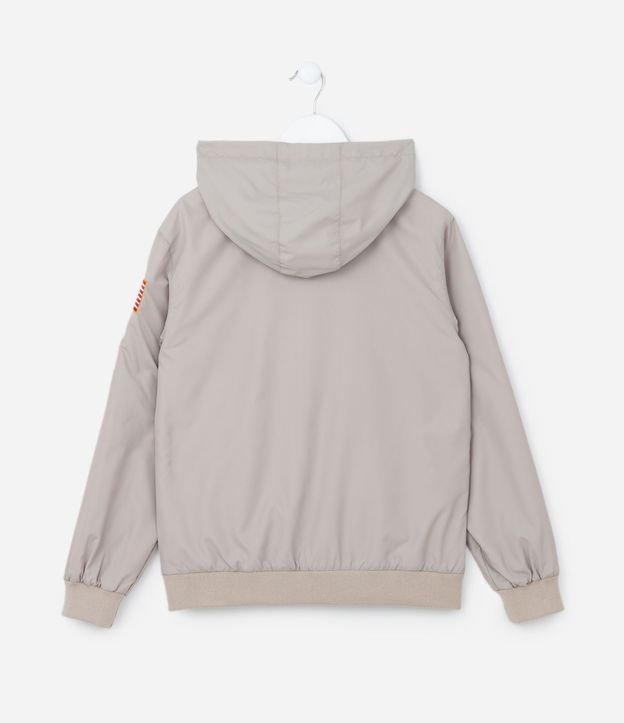 Campera Rompevientos Infantil con Estampa Nasa - Talle 5 a 14 años 3