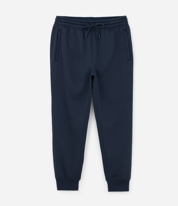 Pantalón Deportivo Básico en Algodón Felpudo 6