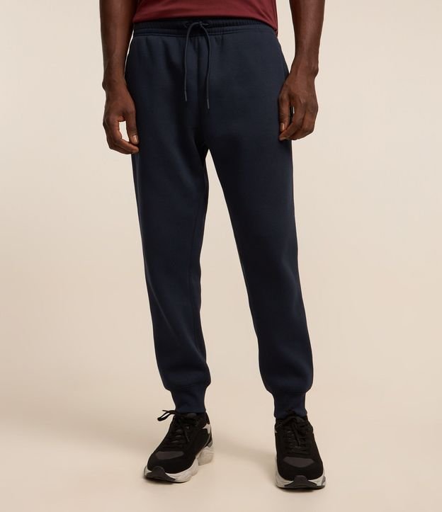 Pantalón Deportivo Básico en Algodón Felpudo 2
