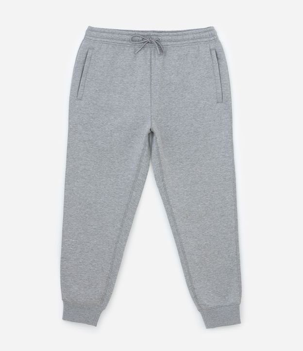 Pantalón Deportivo Básico en Algodón Felpudo 5