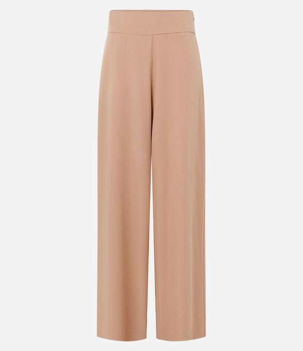 Pantalón Pantalona en Crepé con Pences 5