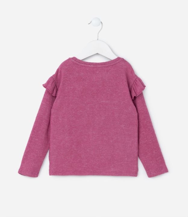 Blusa Infantil en Punto con Volados - Talle 1 a 5 años 4