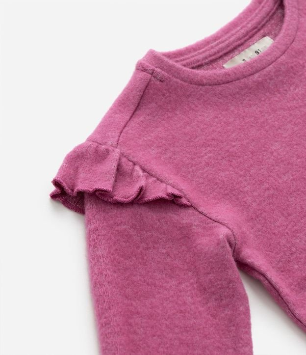 Blusa Infantil en Punto con Volados - Talle 1 a 5 años 8