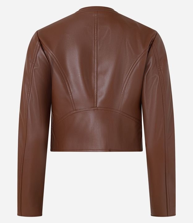 Campera Básica en Pu con Cierre Track 5