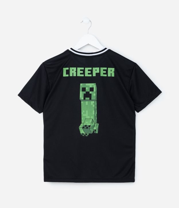 Remera Deportiva Infantil con Estampa Minecraft - Talle 5 a 14 años 3