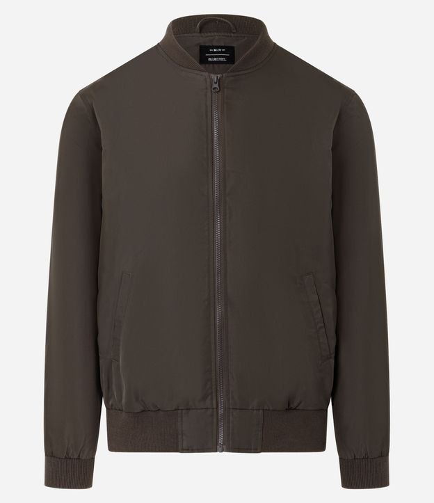 Campera Bomber Aberta con Cremallera 8