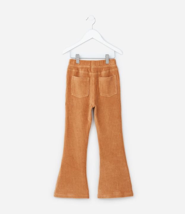 Pantalón Flare Infantil en Terciopelo Cotelê - Talle 1 a 5 años 2