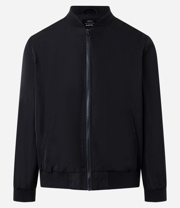 Campera Bomber Aberta con Cremallera 7