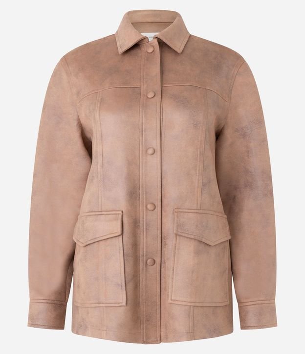 Campera con Bolsillos Delanteros y Elástico en la Espalda 5