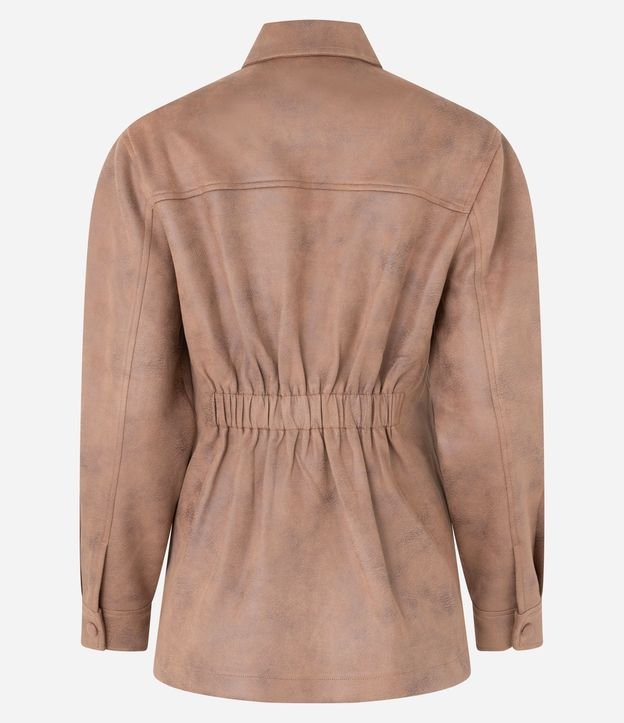 Campera con Bolsillos Delanteros y Elástico en la Espalda 7