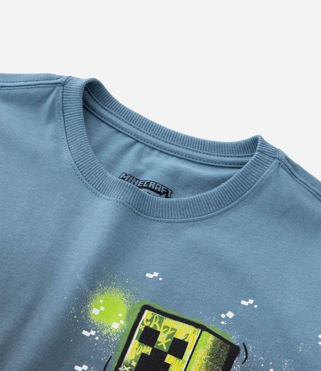 Remera Infantil con Estampa Degrade Minecraft - Talle 5 a 14 años 6