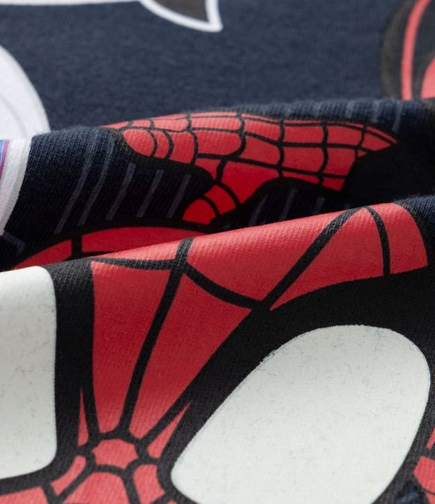 Remera Comfort Infantil con Estampa Spidey Brilla en la Oscuridad - Talle 2 a 5 años 6