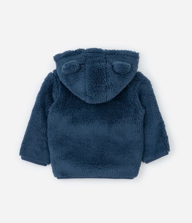 Campera Infantil con Capucha y Orejitas - Talle 0 a 18 meses 2