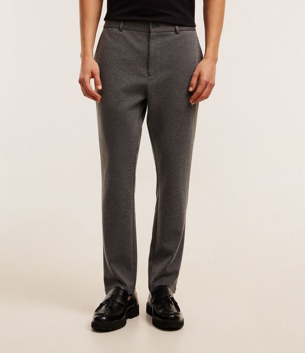 Pantalón Slim Performance en Sastrería con Textura 3