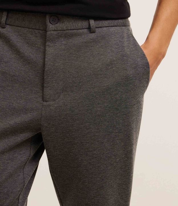 Pantalón Slim Performance en Sastrería con Textura 4