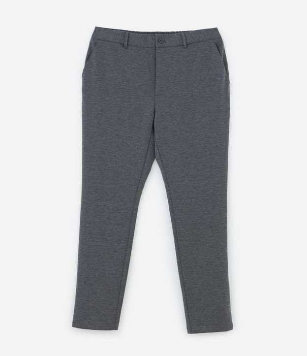 Pantalón Slim Performance en Sastrería con Textura 7