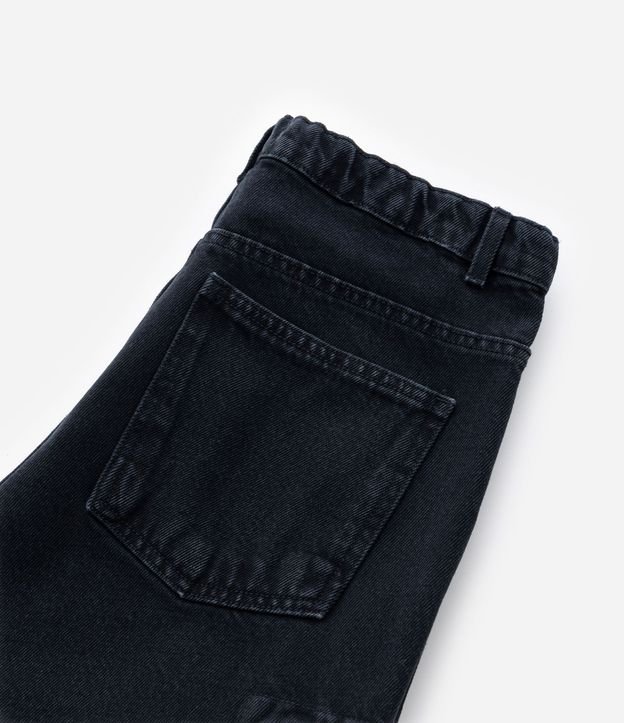 Pantalón Baggy Infantil en Jeans con Bolsillos Cargo - Talle 5 a 14 años 7