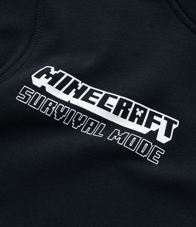 Saco Infantil con Estampa Frente y Espalda Minecraft - Talle 5 a 14 años 7
