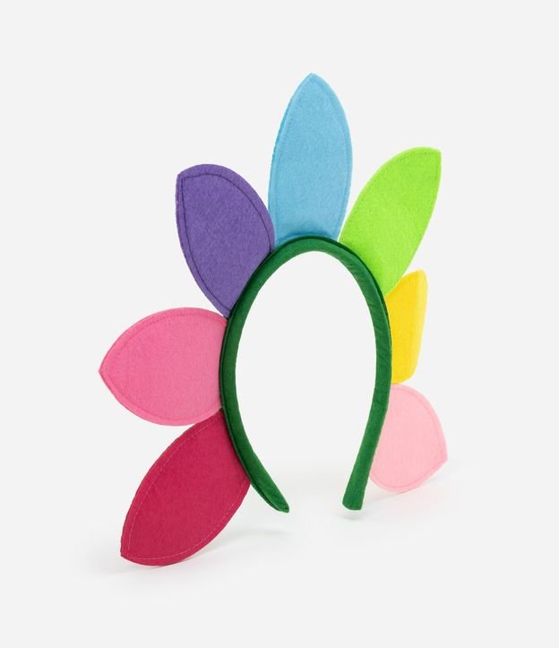 Vincha Infantil con Pétalos de Flor - Talle U 1