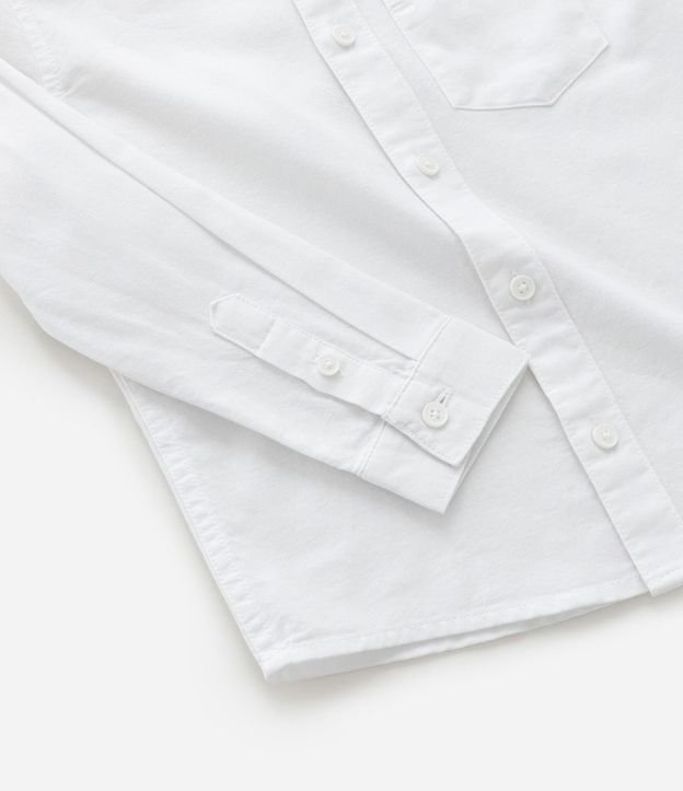 Camisa Básica Infantil en Oxford con Bolsillo - Talle 1 a 5/6 años 4