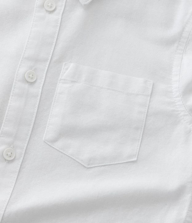 Camisa Básica Infantil en Oxford con Bolsillo - Talle 1 a 5/6 años 6