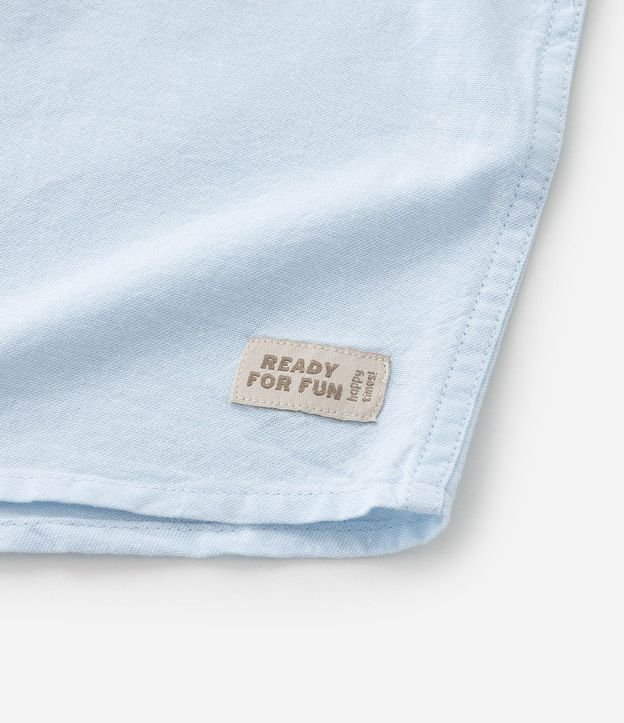 Camisa Básica Infantil en Oxford con Bolsillo - Talle 1 a 5/6 años 8