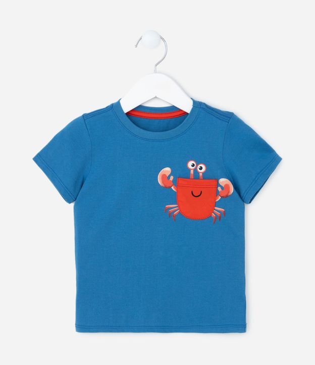 Remera Infantil con Bolsillo Interactivo de Charanguero - Talle 1 a 5 años 2