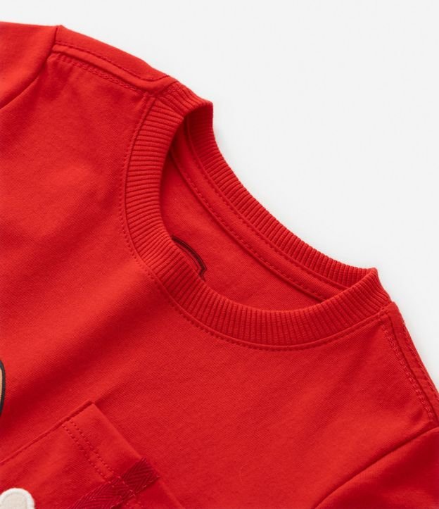Remera Infantil con Pequeño Bolsillo Interactivo y Estampa Chase - Talle 2  5 años 11