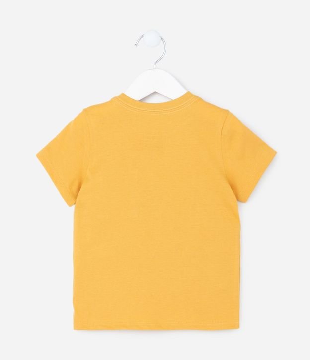 Remera Infantil con Pequeño Bolsillo Interactivo de Dino - Talle 1 a 5 años 3