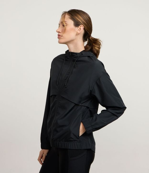 Campera Corta Vento Alargada con Saquito para Guardar 1