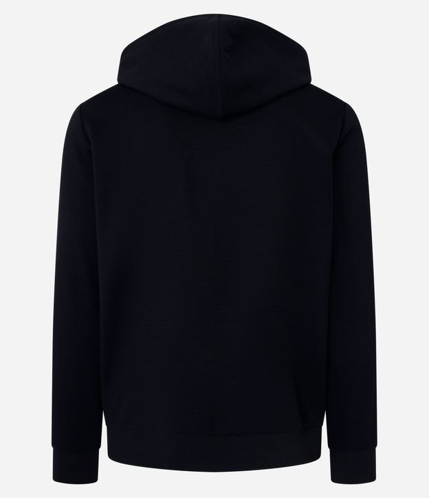 Saco Deportivo Texturizado con Raya Reflectante y Capucha 11