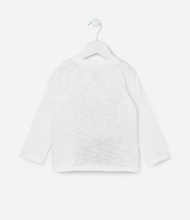 Remera Infantil con Estampa Interactiva Tigrito - Talle 1 a 5 años 2