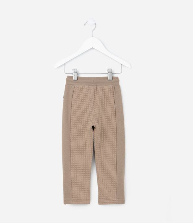 Pantalón Infantil con Textura Cuadriculada - Talle 1 a 5 años 2
