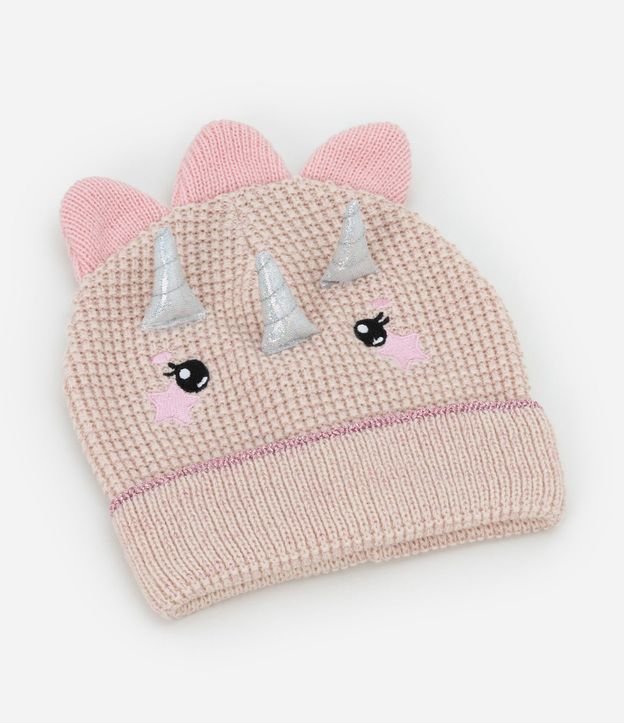 Gorro Infantil con Bordado Interactivo de Dino -Talle único