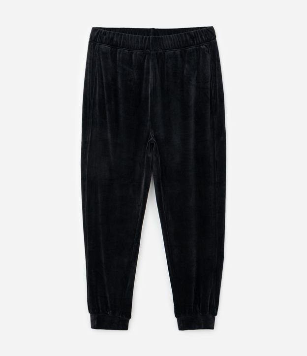 Pantalón Jogger Deportiva en Plush Curve y Plus Size 5