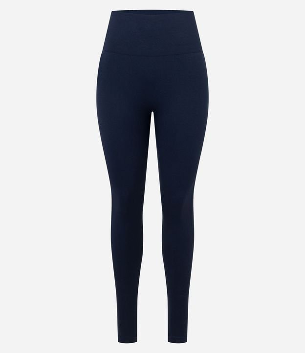 Pantalón Legging Deportiva Acanalado en Rib Seamless 5