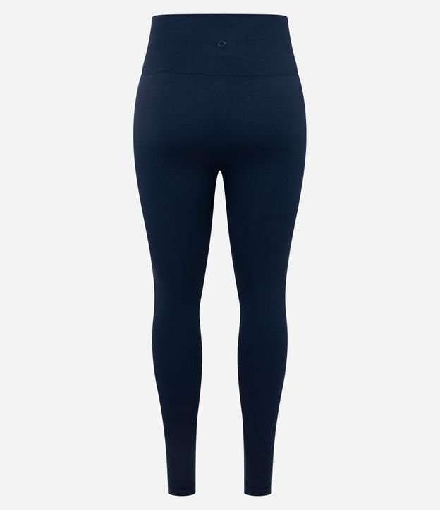 Pantalón Legging Deportiva Acanalado en Rib Seamless 8