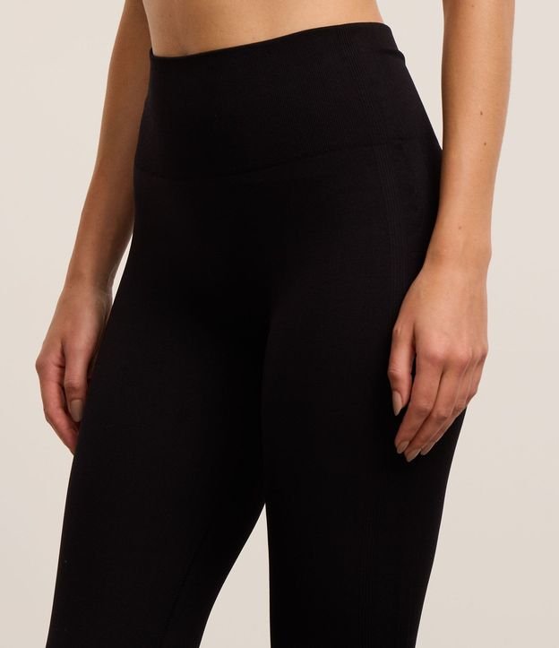 Pantalón Legging Deportiva Acanalado en Rib Seamless 3