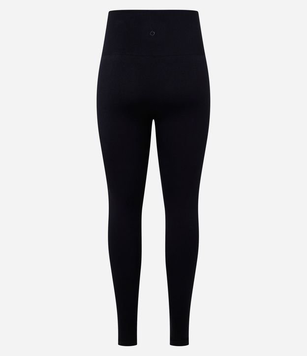 Pantalón Legging Deportiva Acanalado en Rib Seamless 7