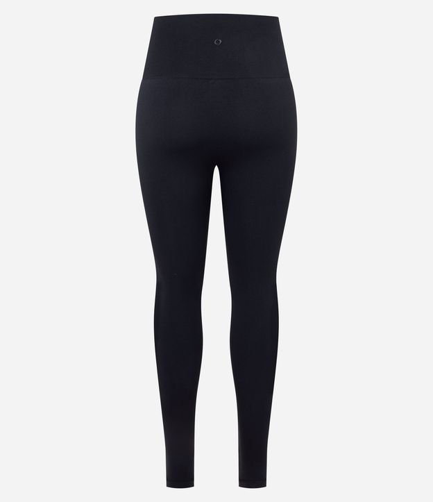 Pantalón Legging Deportiva Acanalado en Rib Seamless 8